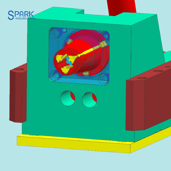 Collapsable Circular Engineering Case Study: Advanced 3-Plate Injection Mold with Collapsible Core for ...