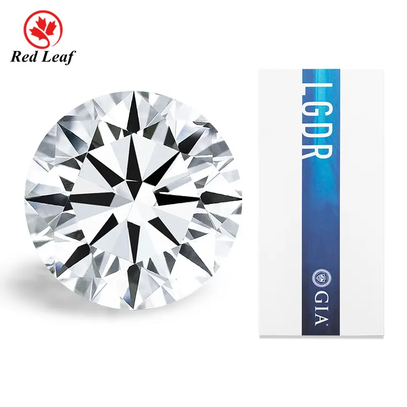 Redleaf 3 Carat Round Lab Grown Diamond Price List 4
