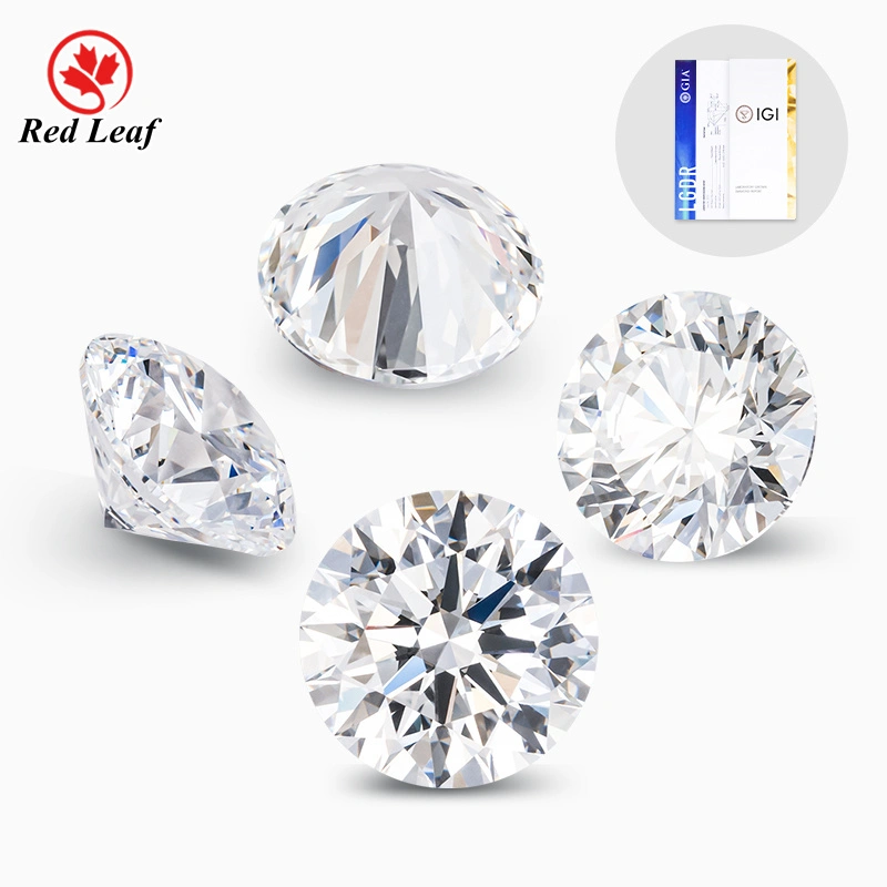 2CT D VVS1 Round Brilliant Cut CVD Diamond Lab Grown Diamond Igi GIA Comperation Lab الذي تم إنشاؤه 1
