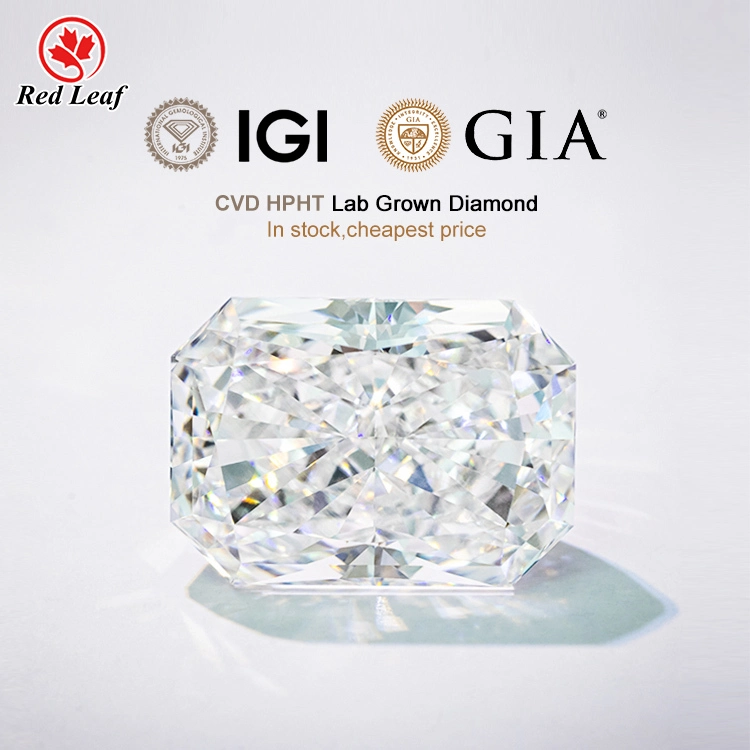 شهادة IGI DEF VVS vs Radian Cut HPHT CVD Lab Grown Diamond Sourder Gemstone 1