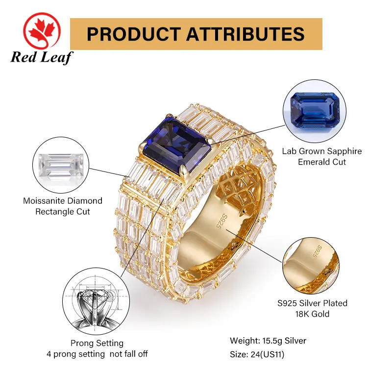 Moissanite Jewelry Manufacturer by Redleaf 4