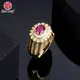 Moissanite Jewelry Manufacturer Oval Gemstone Ring Wholesale - Redleaf 6
