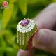 Moissanite Jewelry Manufacturer Oval Gemstone Ring Wholesale - Redleaf 3