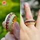 Lab Created Gemstone Rings F Jewelry Wholesale - Redleaf 4