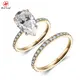 Lab Created Gemstone Rings VS2 Pear Gemstone Ring Wholesale - Redleaf 3