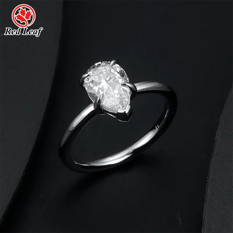 Lab Diamond Eternity Ring VVS2 Jewelry Wholesale - Redleaf 4