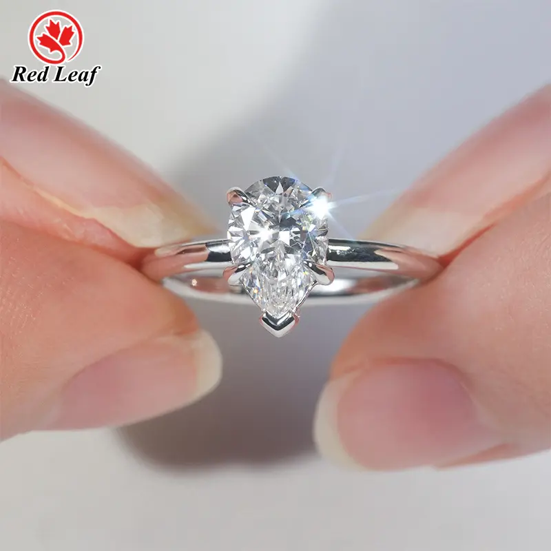 Lab Diamond Eternity Ring VVS2 Jewelry Wholesale - Redleaf 5
