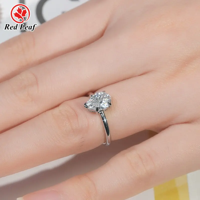 Lab Diamond Eternity Ring VVS2 Jewelry Wholesale - Redleaf 6
