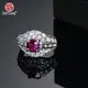 Custom Lab Created Diamond Rings Cushion Lab Grown Diamond Ring Wholesale - Redleaf 5