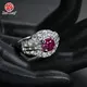 Custom Lab Created Diamond Rings Cushion Lab Grown Diamond Ring Wholesale - Redleaf 7