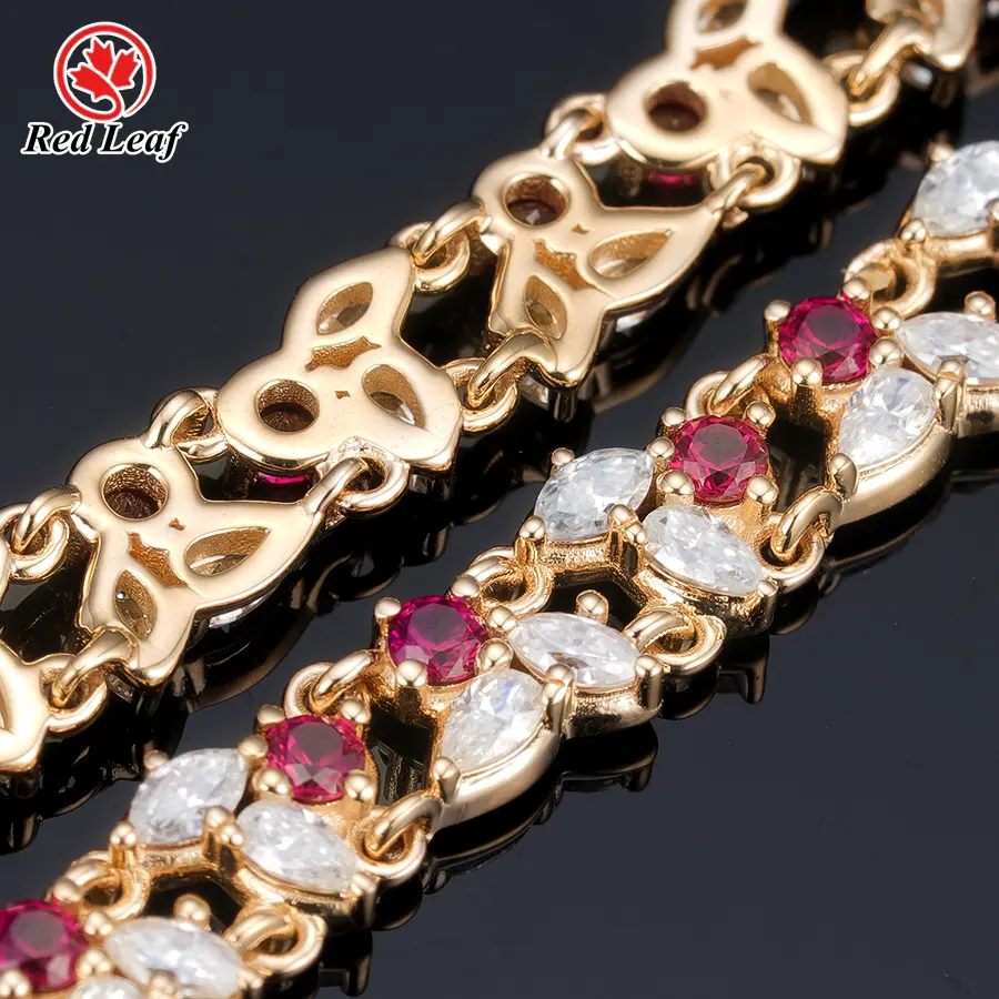 Lab Created Gemstone Jewelry Gemstone Bracelet Wholesale - Redleaf 8