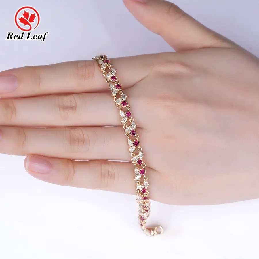 Lab Created Gemstone Jewelry Gemstone Bracelet Wholesale - Redleaf 6
