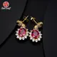 Jewelry Factory Square Princess Cut Gemstone Jewelry Wholesale - Redleaf 4