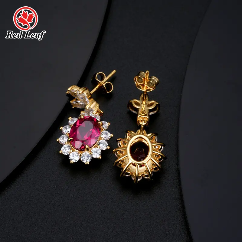 Jewelry Factory Square Princess Cut Gemstone Jewelry Wholesale - Redleaf 5