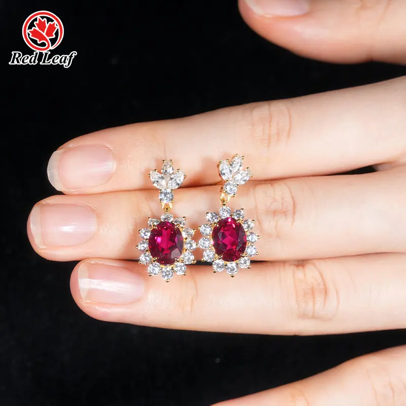 Jewelry Factory Square Princess Cut Gemstone Jewelry Wholesale - Redleaf 3