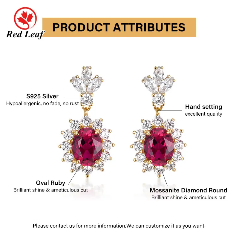 Jewelry Factory Square Princess Cut Gemstone Jewelry Wholesale - Redleaf 8
