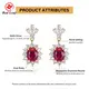 Jewelry Factory Square Princess Cut Gemstone Jewelry Wholesale - Redleaf 8
