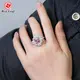 Lab Grown Gemstone Rings 3CT by Redleaf 7