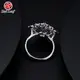 Lab Grown Gemstone Rings 3CT by Redleaf 6
