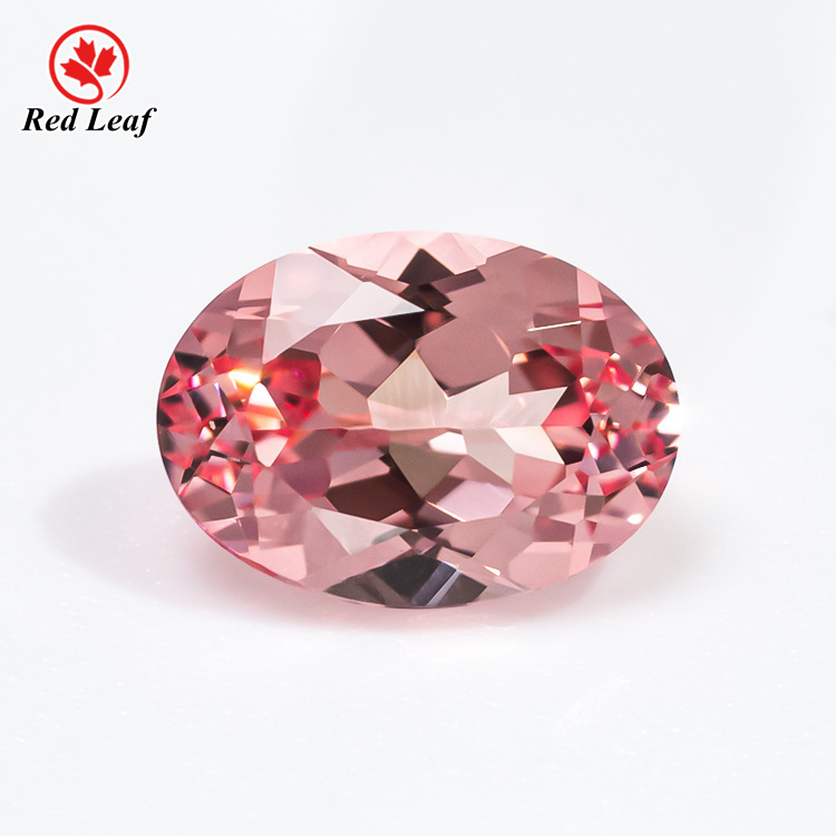 Redleaf Popular 6x8mm Oval Cut Lab Grown Sapphire Colorful Lab Created Loose Sapphire 4