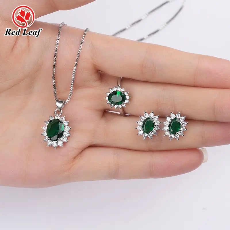 Jewelry Manufacturer 1.5CT Jewelry Sets Wholesale - Redleaf 5