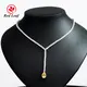 Lab Grown Solitaire Necklace Price List 2