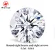 Round Cut Moissanite by Redleaf 3