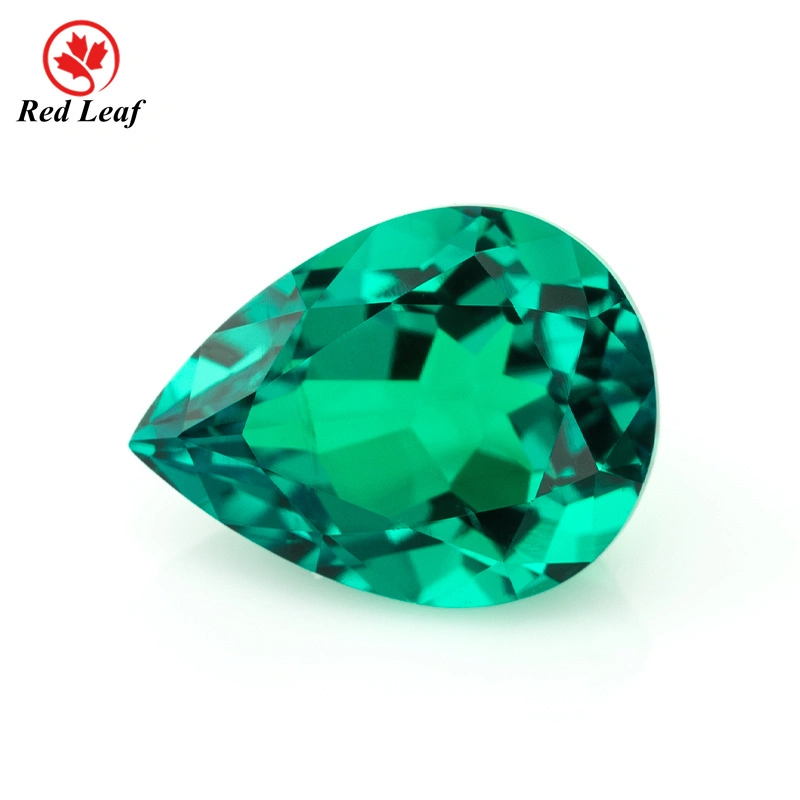 Redleaf Lab Grown Emerald For Jewelry Making Pear Shape 1