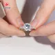 Lab Grown Oval Engagement Rings VS1 - - Redleaf 7