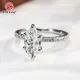 Lab Created Emerald Cut Diamond Ring 2.5CT Wholesale - Redleaf 3