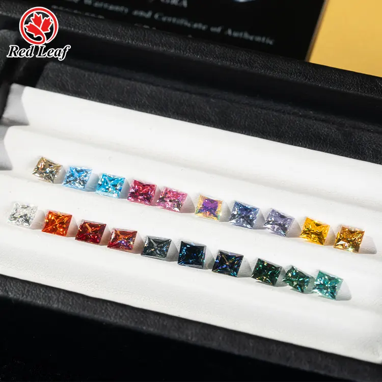 Moissanite Diamonds Wholesale 10K - - Redleaf 8
