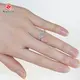 Lab Created Emerald Cut Diamond Ring Emerald Gemstone Ring Wholesale - Redleaf 3