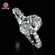 Custom Lab Diamond Engagement Rings PT950 - - Redleaf 3