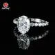 Custom Lab Diamond Engagement Rings PT950 - - Redleaf 4