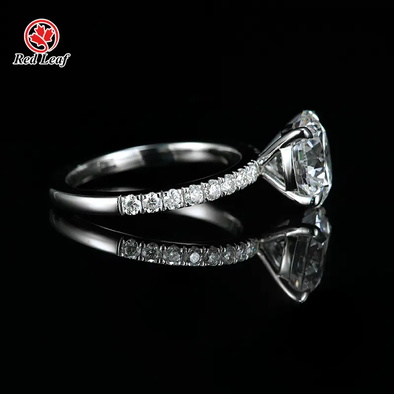 2 Carat Lab Grown Engagement Ring 2.5CT Wholesale - Redleaf 8