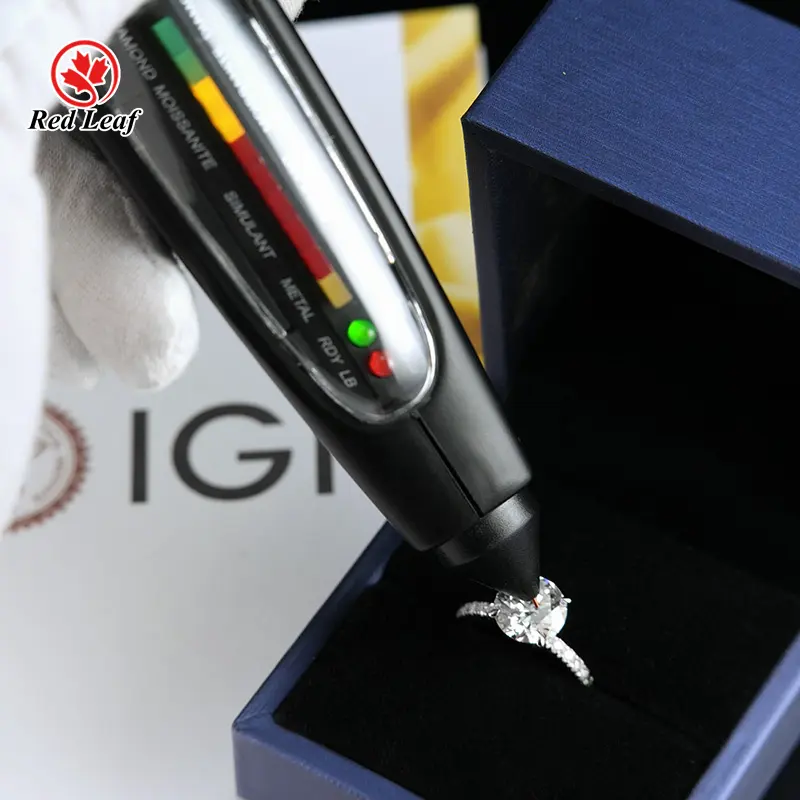 2 Carat Lab Grown Engagement Ring 2.5CT Wholesale - Redleaf 9