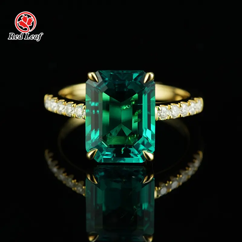 Moissanite Jewelry Manufacturer PT950 Wholesale - Redleaf 3