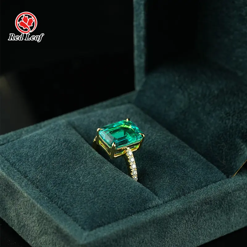 Moissanite Jewelry Manufacturer PT950 Wholesale - Redleaf 6