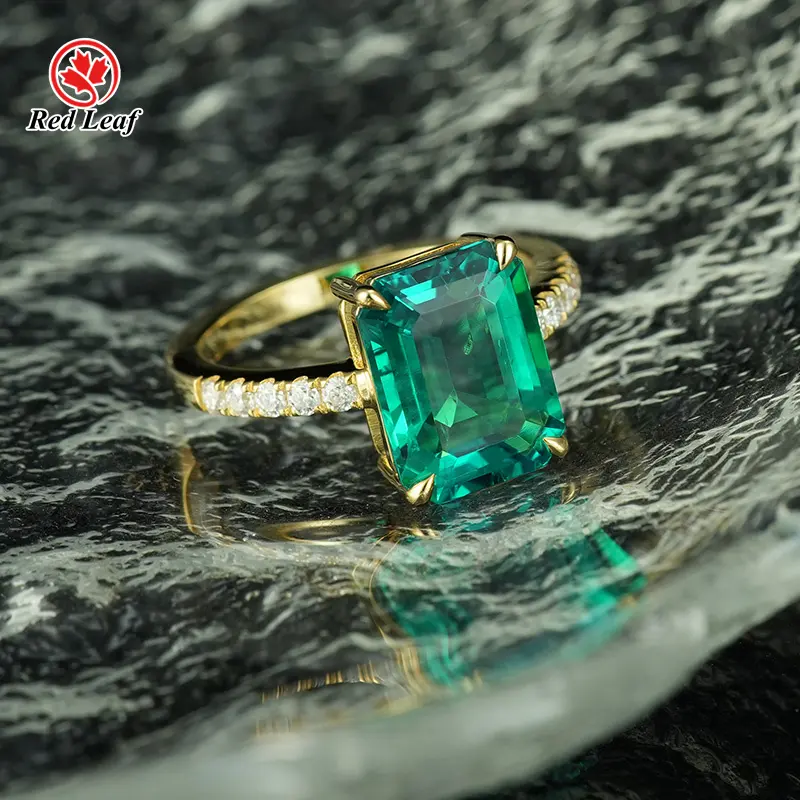 Moissanite Jewelry Manufacturer PT950 Wholesale - Redleaf 8