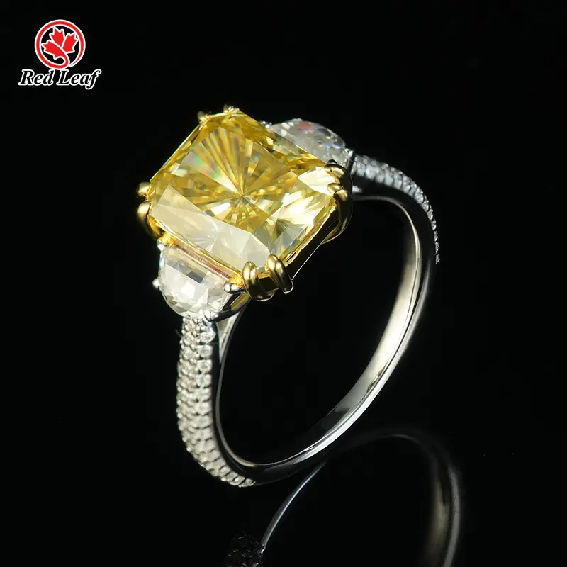 Lab Grown Gemstone Engagement Rings VVS1 Wholesale - Redleaf 2