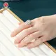 Lab Grown Gemstone Engagement Rings Round - - Redleaf 6