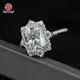 Lab Grown Gemstone Engagement Rings Round - - Redleaf 8