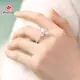 Lab Created Emerald Cut Diamond Ring VS1 - - Redleaf-1 9