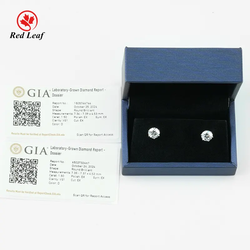 Man Made Diamond Jewelry Lab Grown Diamond Jewelry Wholesale - Redleaf 7