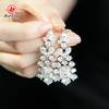 Redleaf 925 Sterling Silver Moissanite Gra Certificado Fancy Cut 4