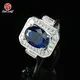 Lab Created Emerald Cut Diamond Ring Gemstone Jewelry Wholesale - Redleaf 8