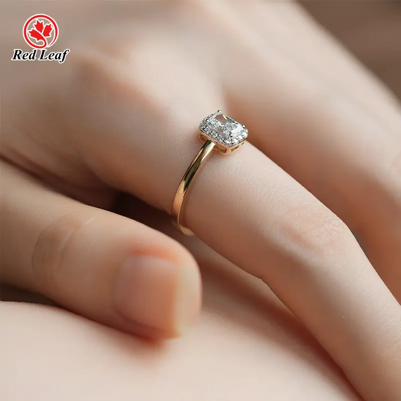 2 Carat Lab Grown Diamond Ring Price by Redleaf 6