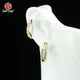 Lab Grown Diamond Drop Earrings Jewelry Wholesale - Redleaf 3