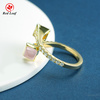 Redleaf Moissanite 18K Inimitable Design Gold Ring for Women 5