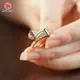 Jewelry Factory Emerald Gemstone Ring Wholesale - Redleaf 7